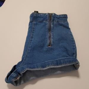High waisted shorts